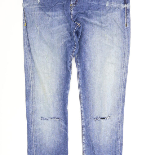 Salsa Mens Blue  Denim Tapered Jeans Size 30 L27 in