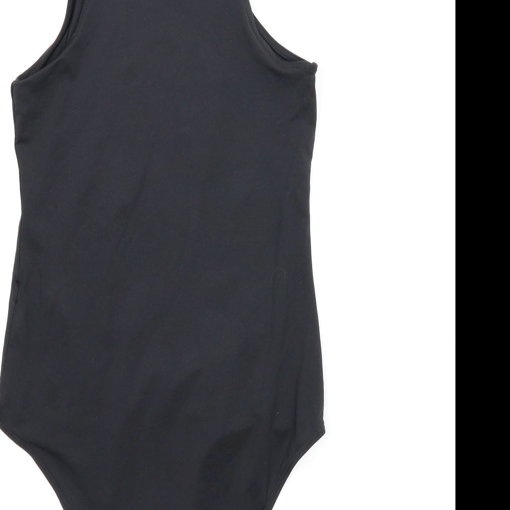 Primark Womens Black   Leotard One-Piece Size 12