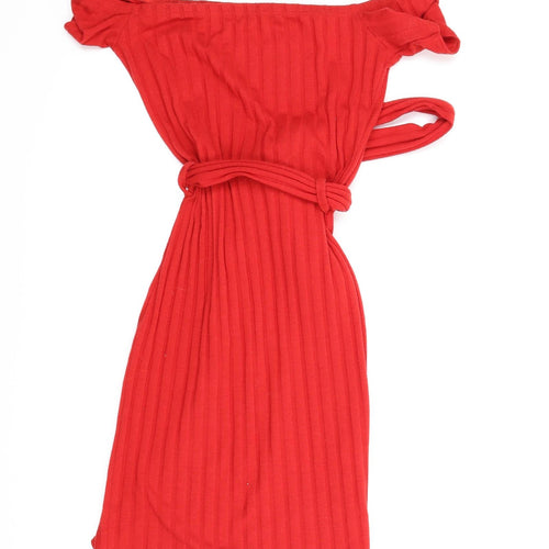 M Womens Red   Bodycon  Size 6