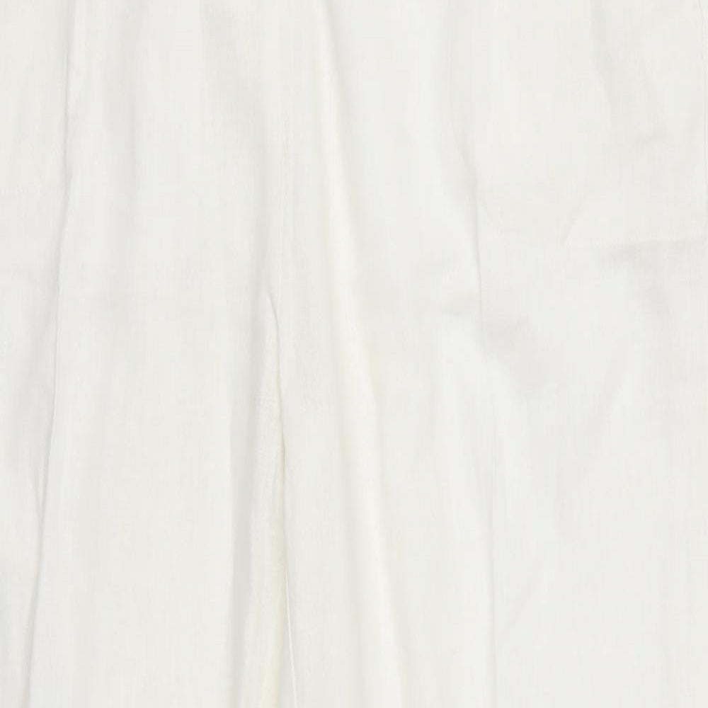 Anna Rose Womens White   Trousers  Size 16 L29.5 in