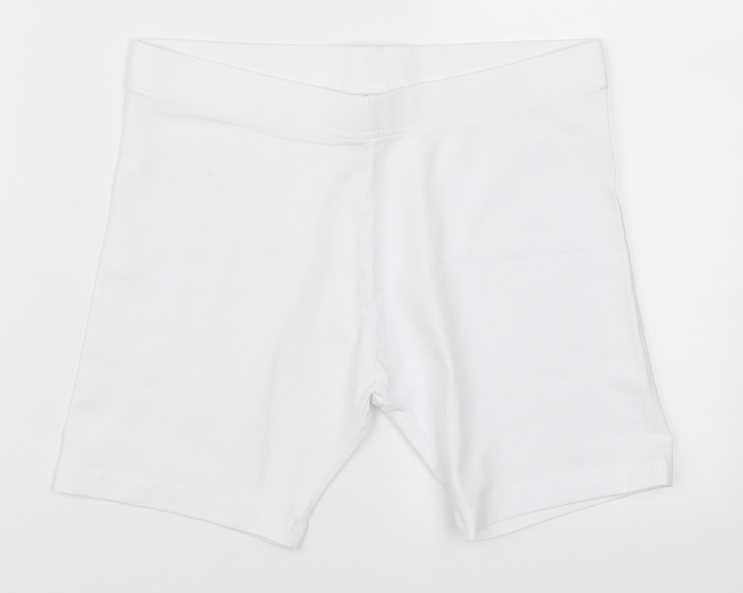 NEXT Girls White   Sweat Shorts Size 13 Years
