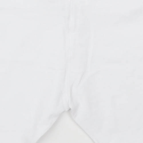 NEXT Girls White   Sweat Shorts Size 13 Years