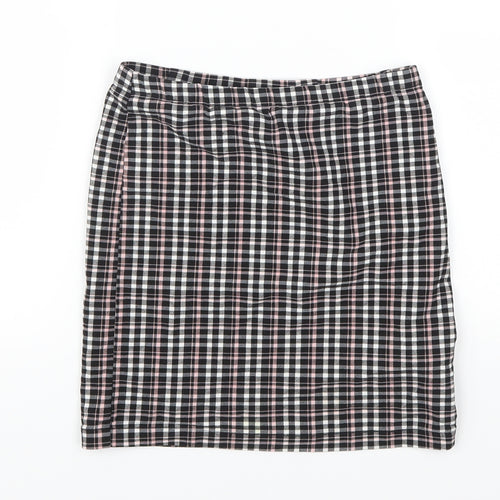 New Look Girls Pink Check  Straight & Pencil Skirt Size 12 Years