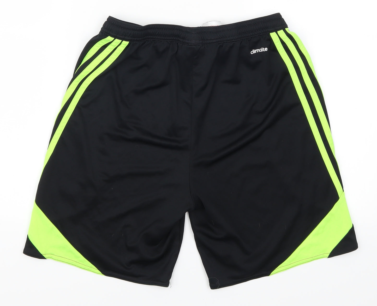 adidas Boys Green   Sweat Shorts Size 14 Years