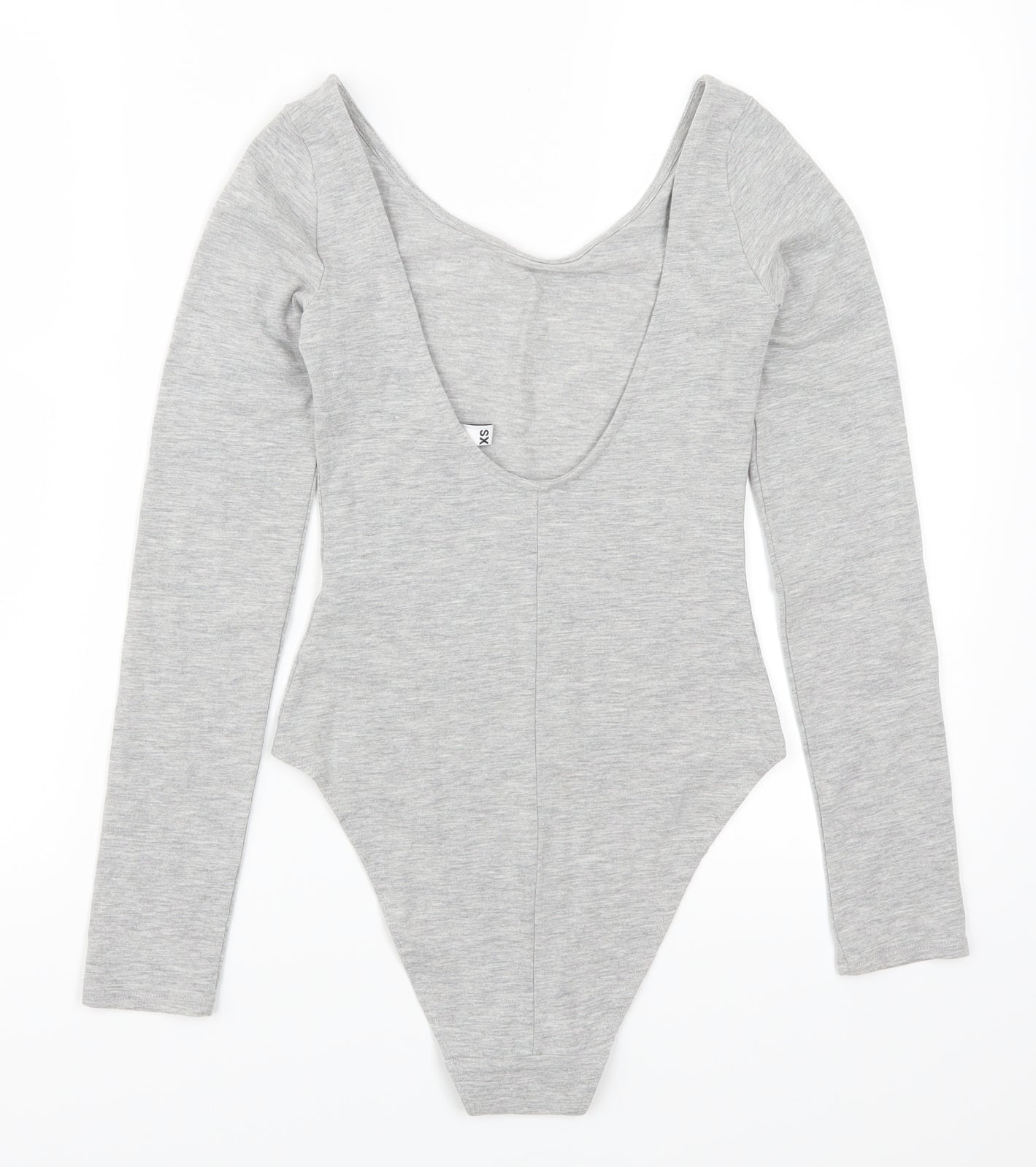 H&M Womens Grey   Bodysuit One-Piece Size XS