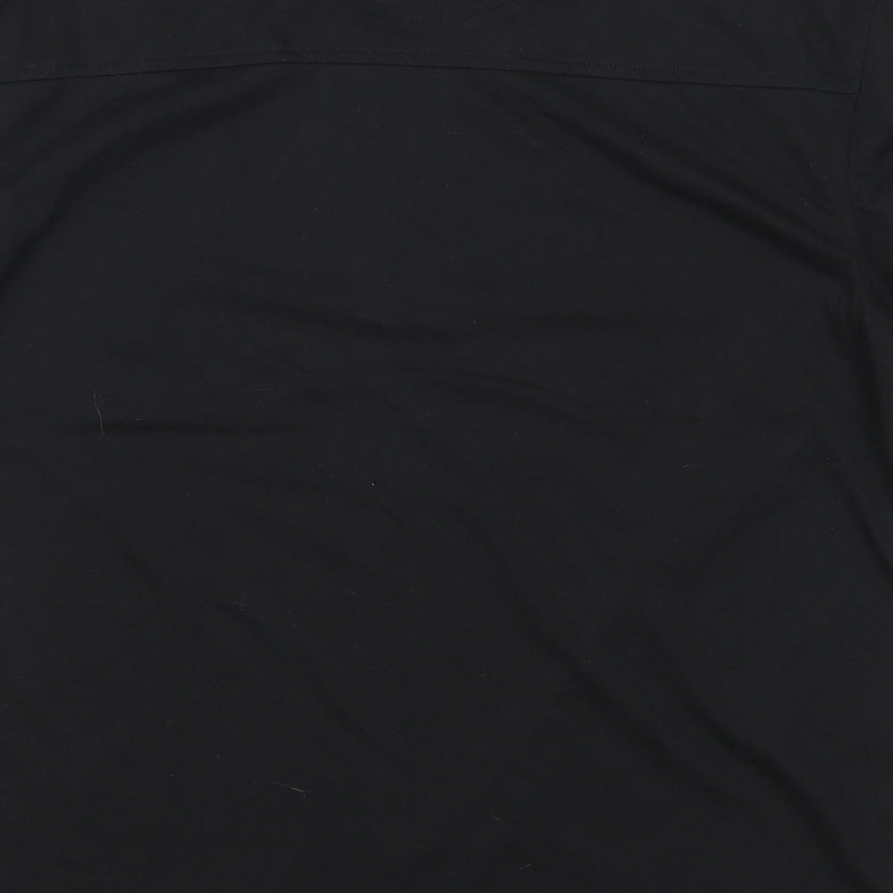 Dunlop Mens Black    T-Shirt Size M