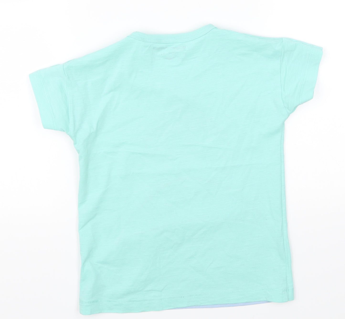 NEXT Boys Blue   Basic T-Shirt Size 3-4 Years  - Shark
