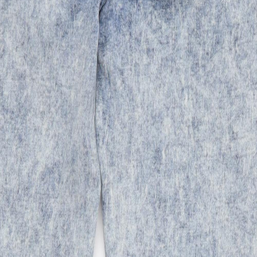 Preworn Womens Blue  Denim Skinny Jeans Size 30 in L25 in