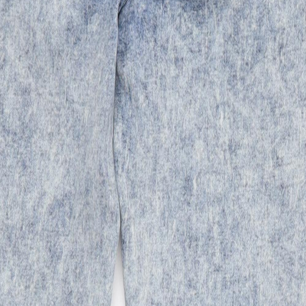 Preworn Womens Blue  Denim Skinny Jeans Size 30 in L25 in