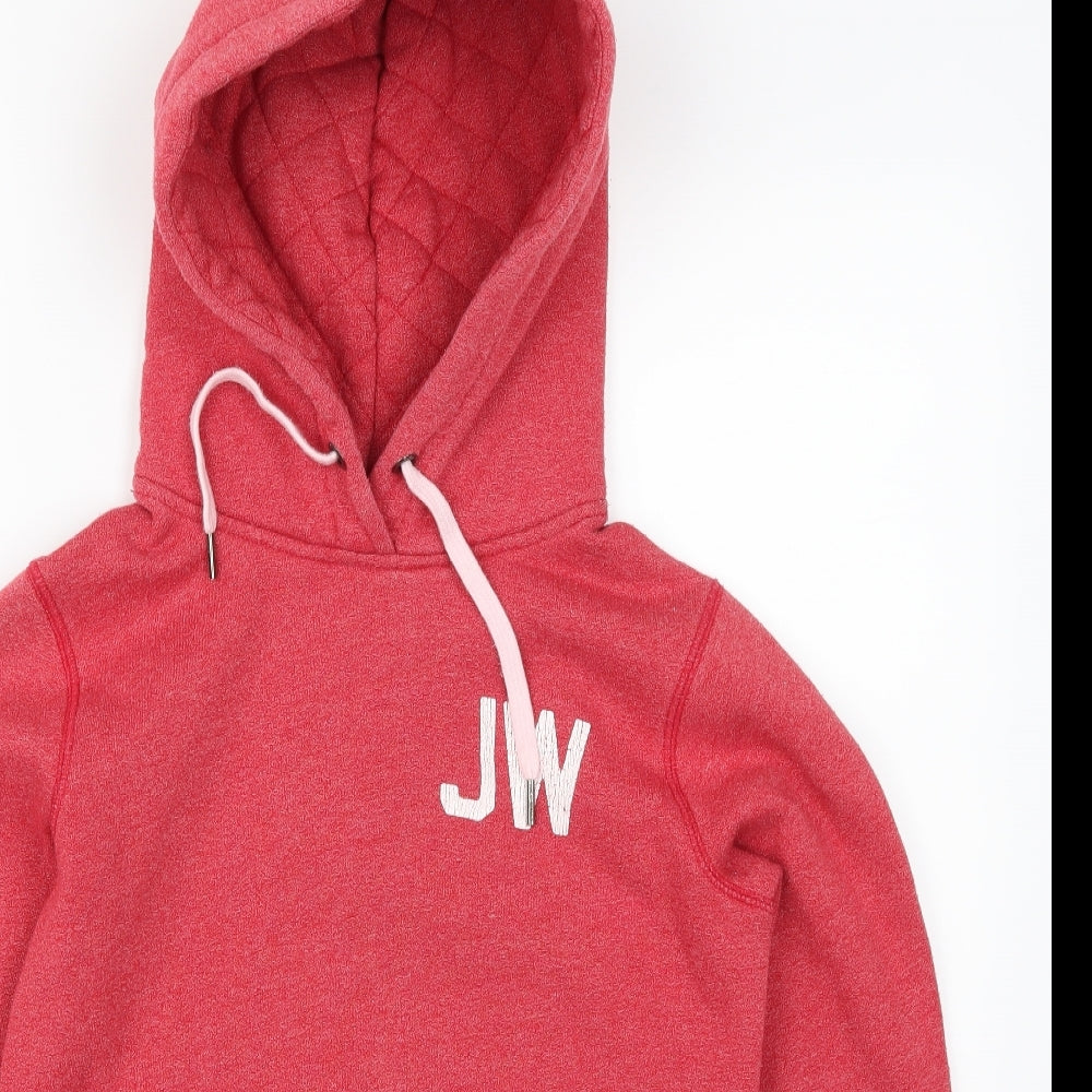 Jack Wills Womens Red   Pullover Hoodie Size 8  - Physical Training
