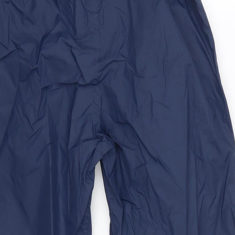 Regatta Boys Blue   Rain Trousers Trousers Size 5-6 Years