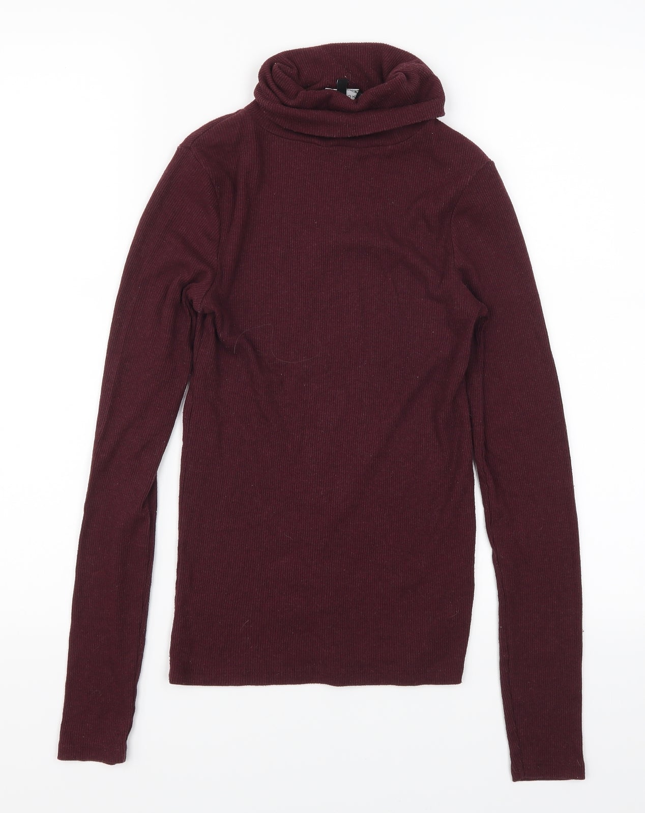 New Look Womens Red   Henley Jumper Size 10