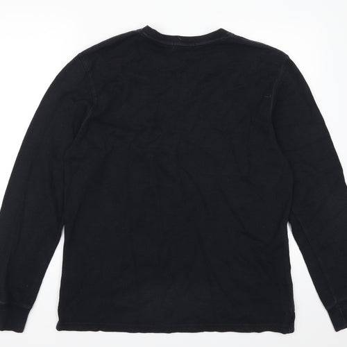 George Mens Black   Pullover Jumper Size L