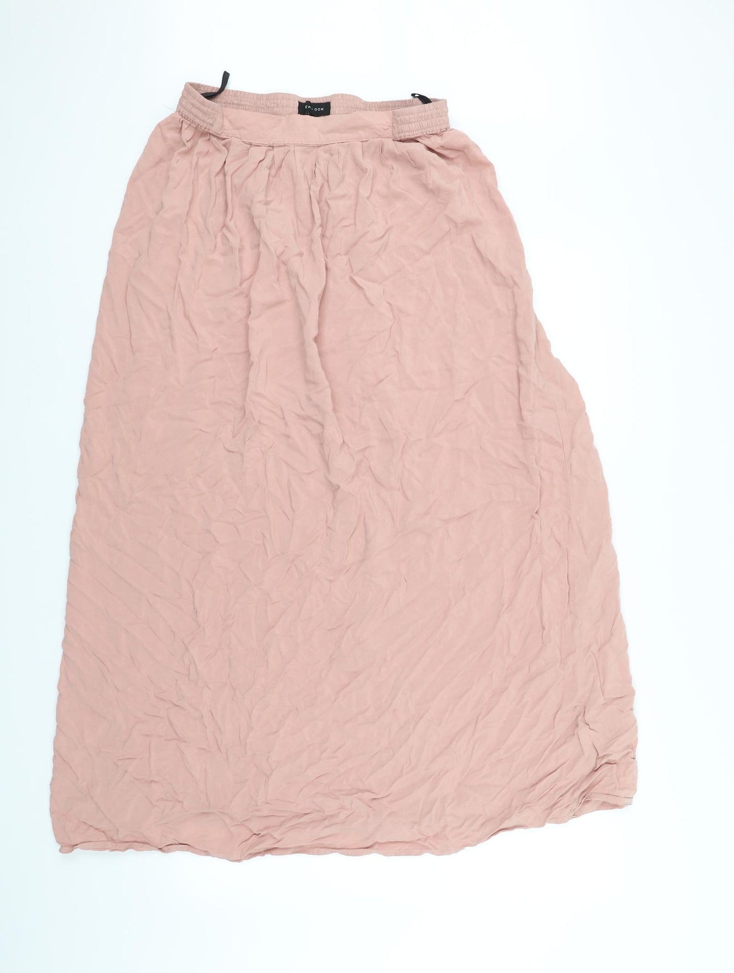 New Look Womens Beige   Flare Skirt Size 12