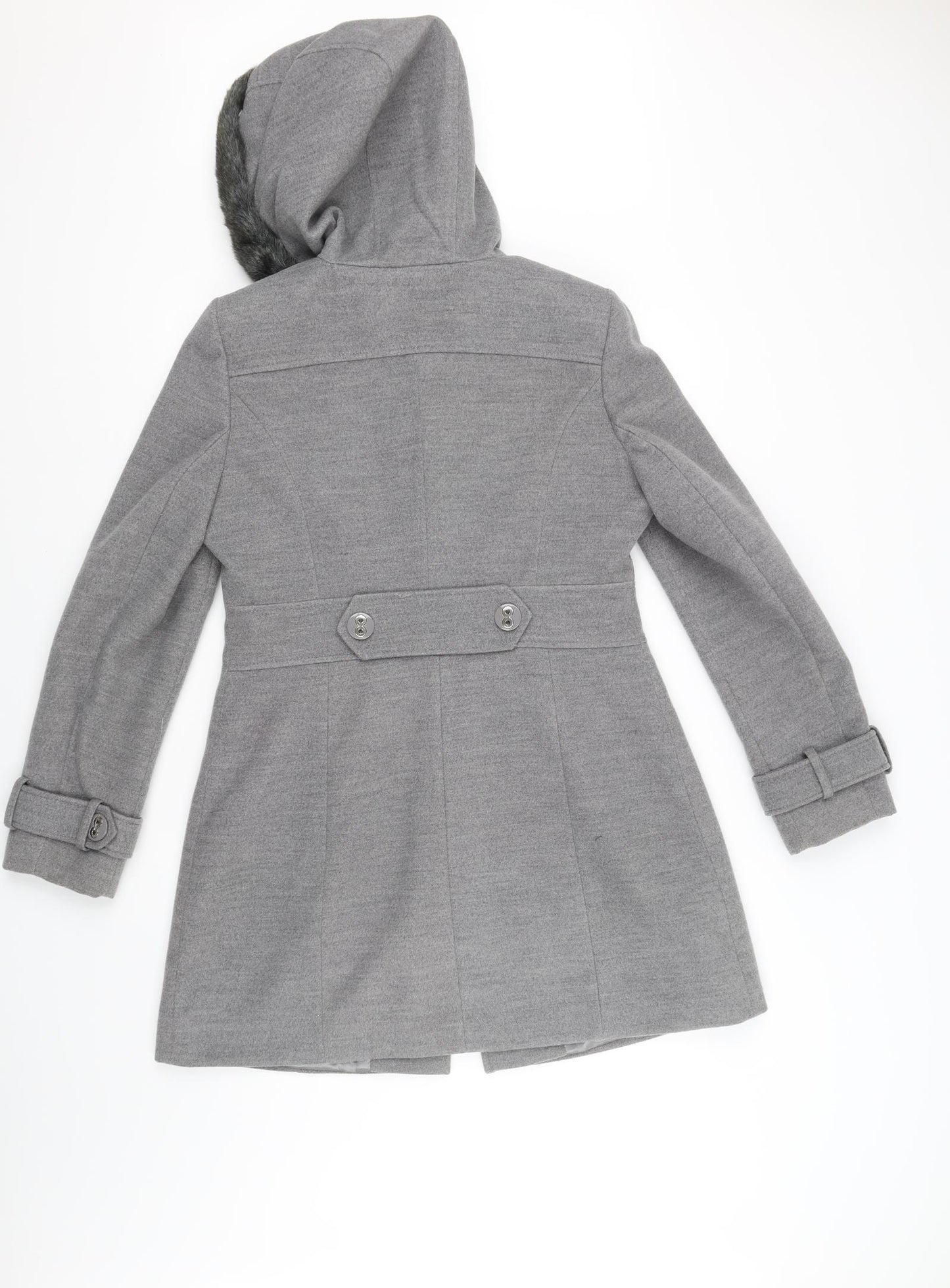 be beau Womens Grey   Jacket Coat Size 12