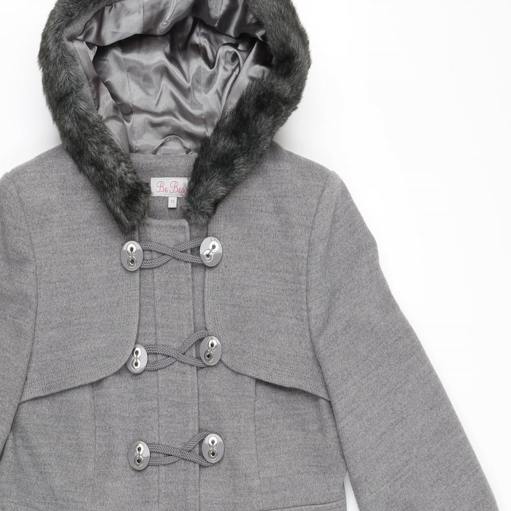 be beau Womens Grey   Jacket Coat Size 12