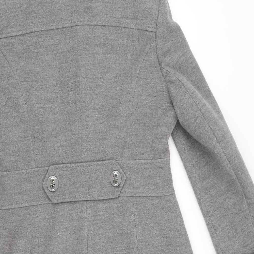 be beau Womens Grey   Jacket Coat Size 12
