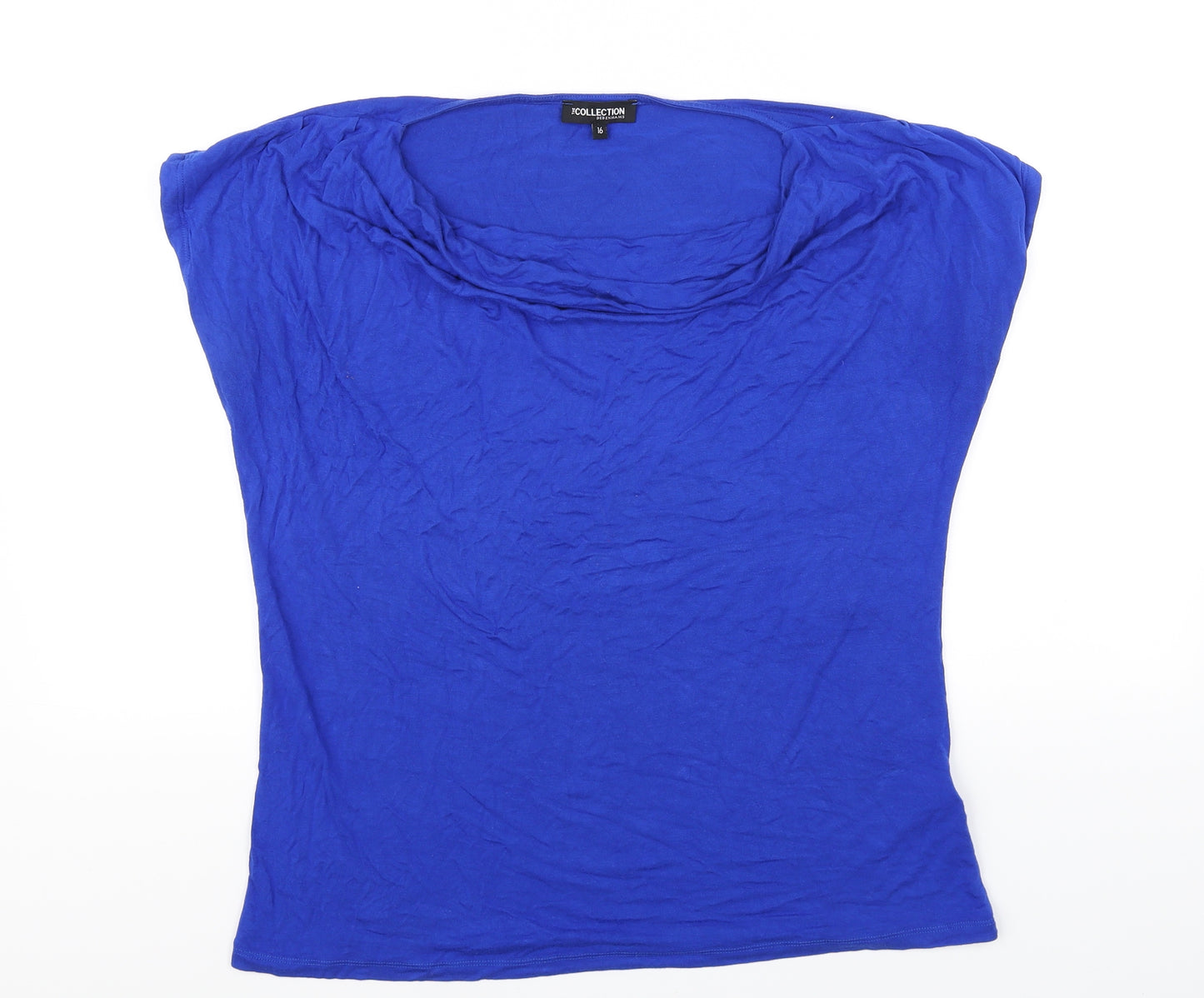 the collection Womens Blue   Basic T-Shirt Size 16