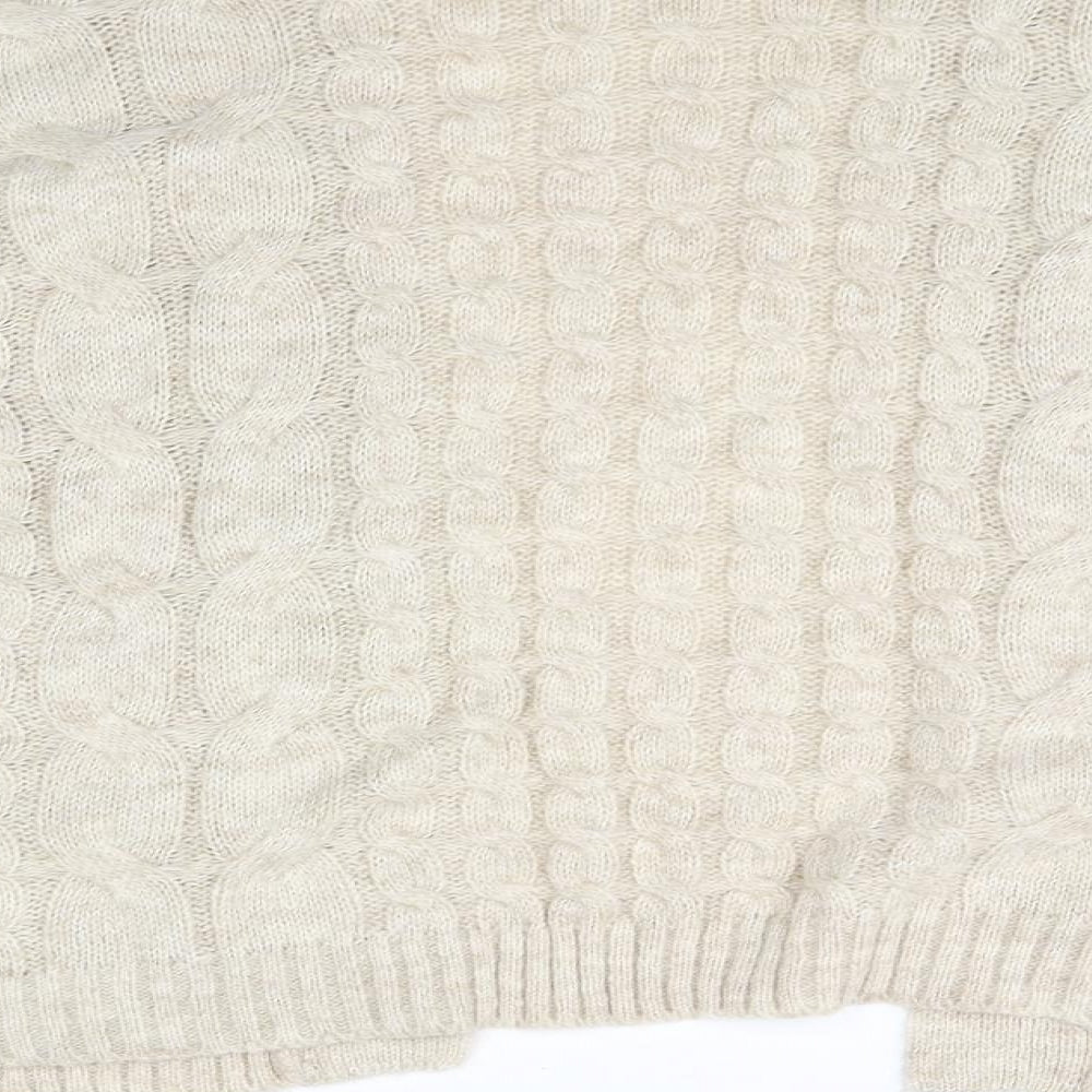 Primark Womens Beige   Cardigan Jumper Size M