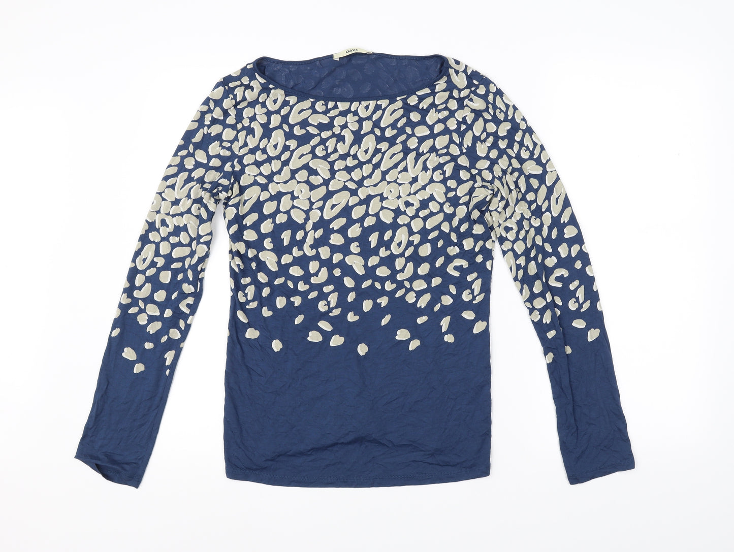 Oasis Womens Blue   Basic Polo Size M