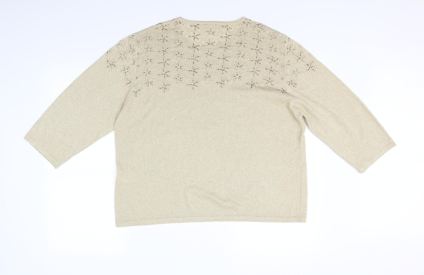 Eastex Womens Beige   Basic T-Shirt Size 20