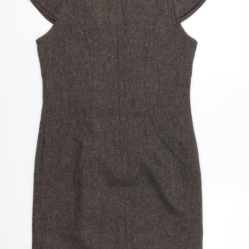 Papaya Womens Brown   Fit & Flare  Size 12