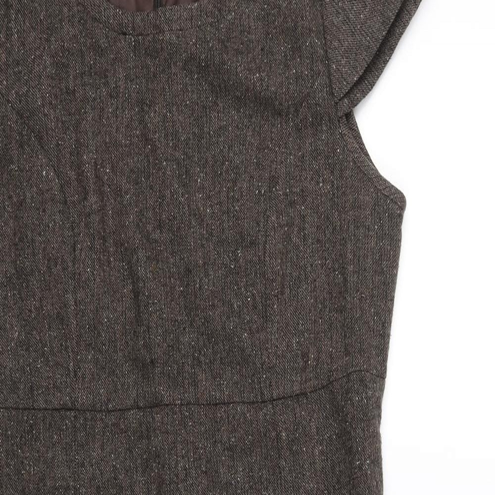 Papaya Womens Brown   Fit & Flare  Size 12