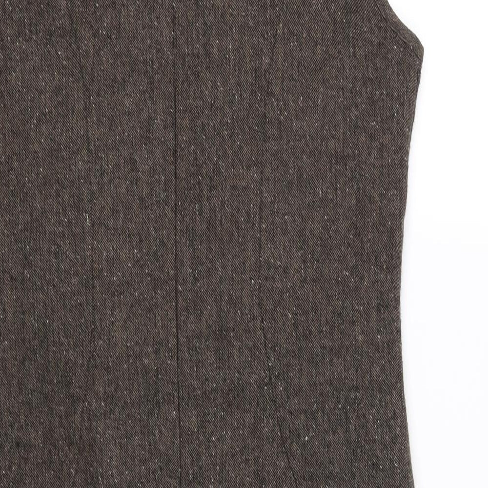Papaya Womens Brown   Fit & Flare  Size 12