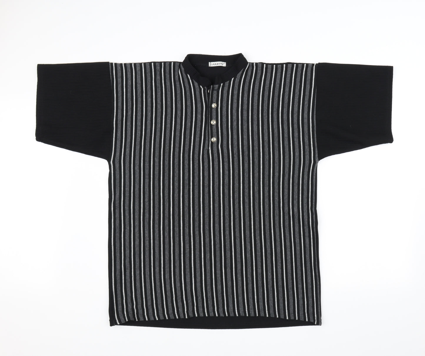 Lareto Mens Black    T-Shirt Size XL