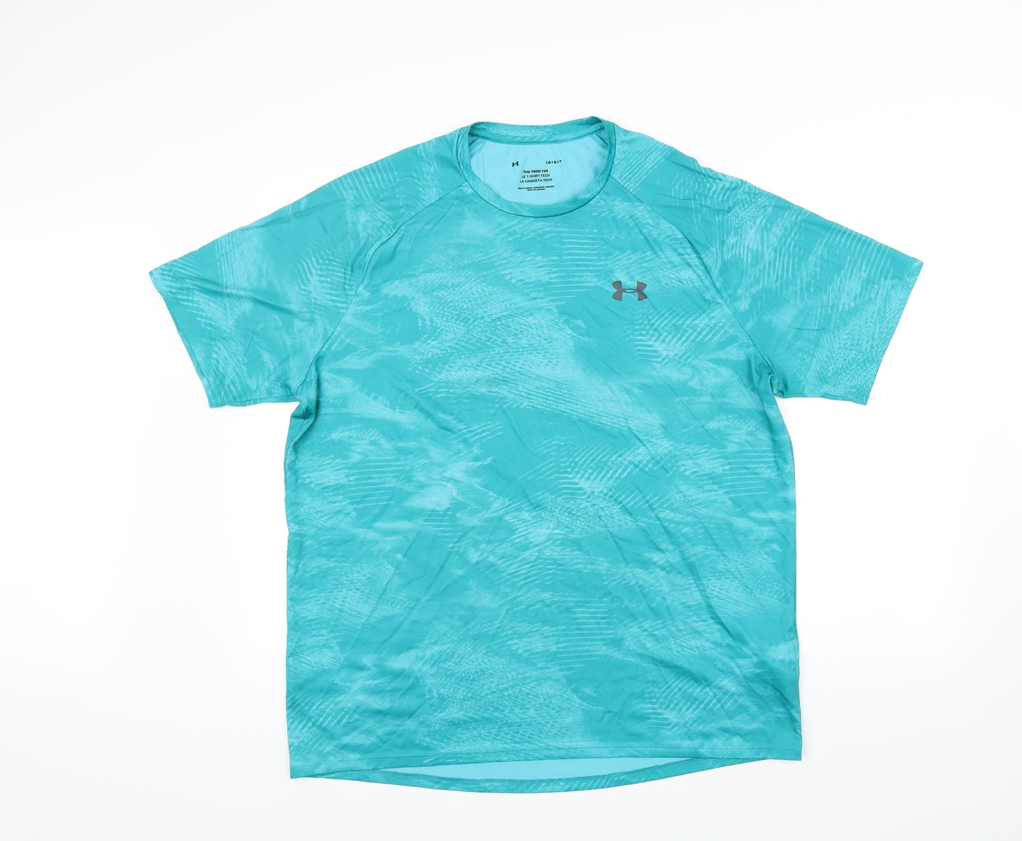 Under armour Mens Green   Basic T-Shirt Size L