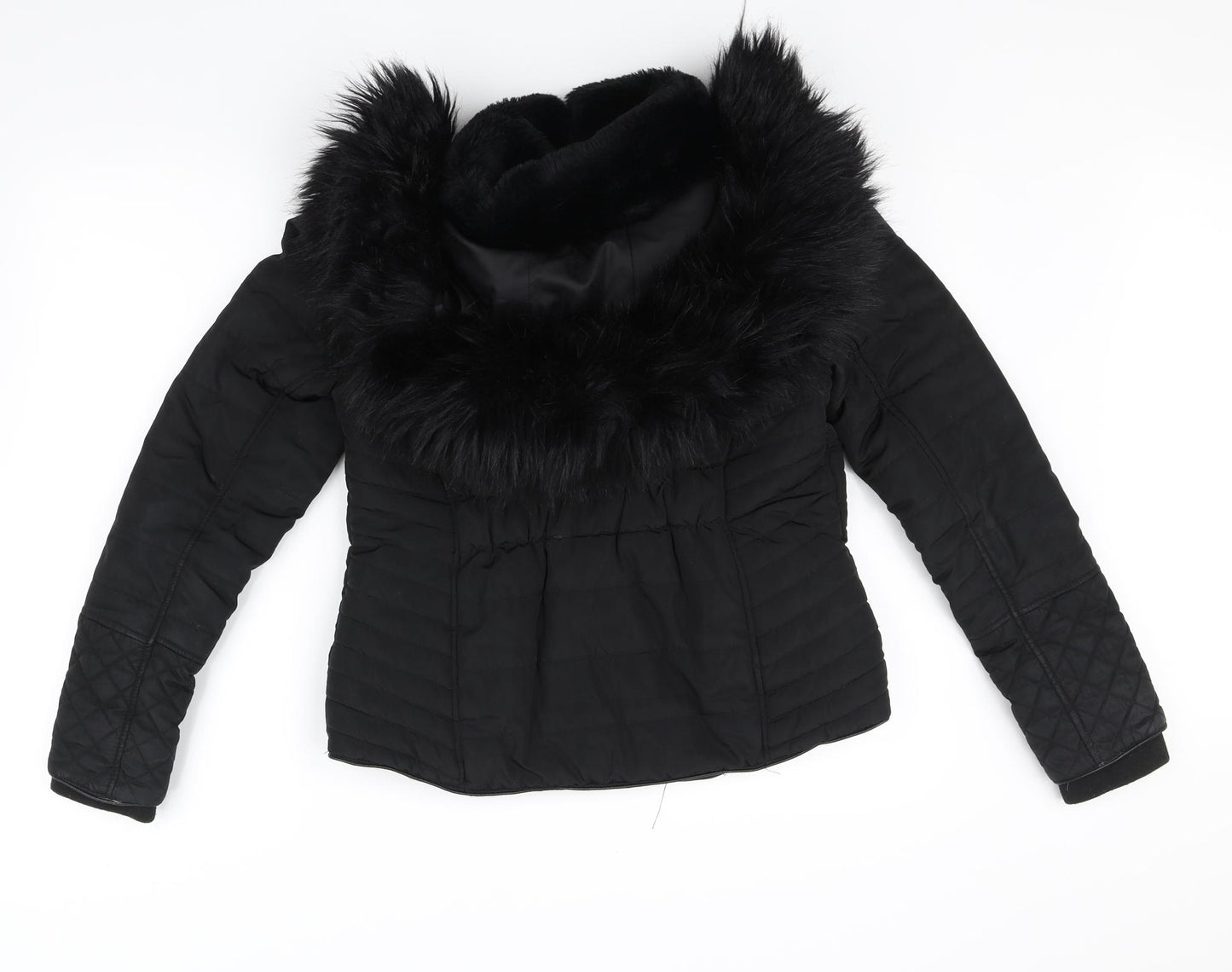 River Island Womens Black   Jacket Coat Size 12