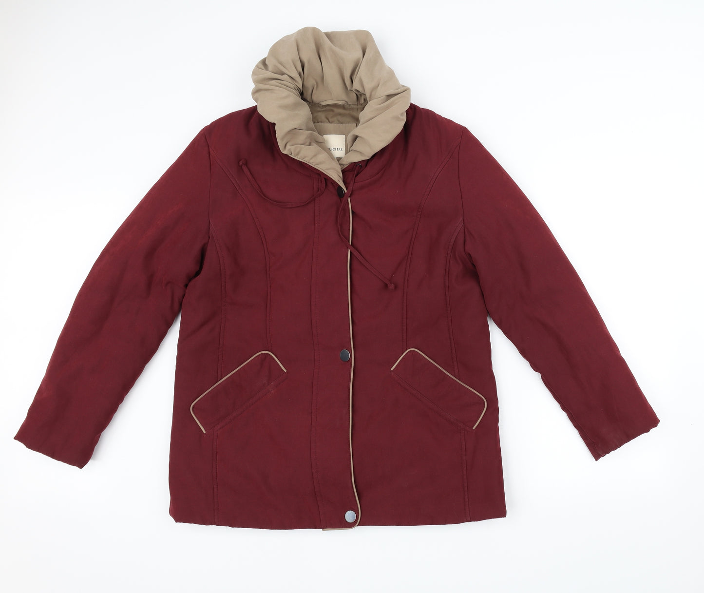 Felicitas Womens Purple   Jacket  Size 20