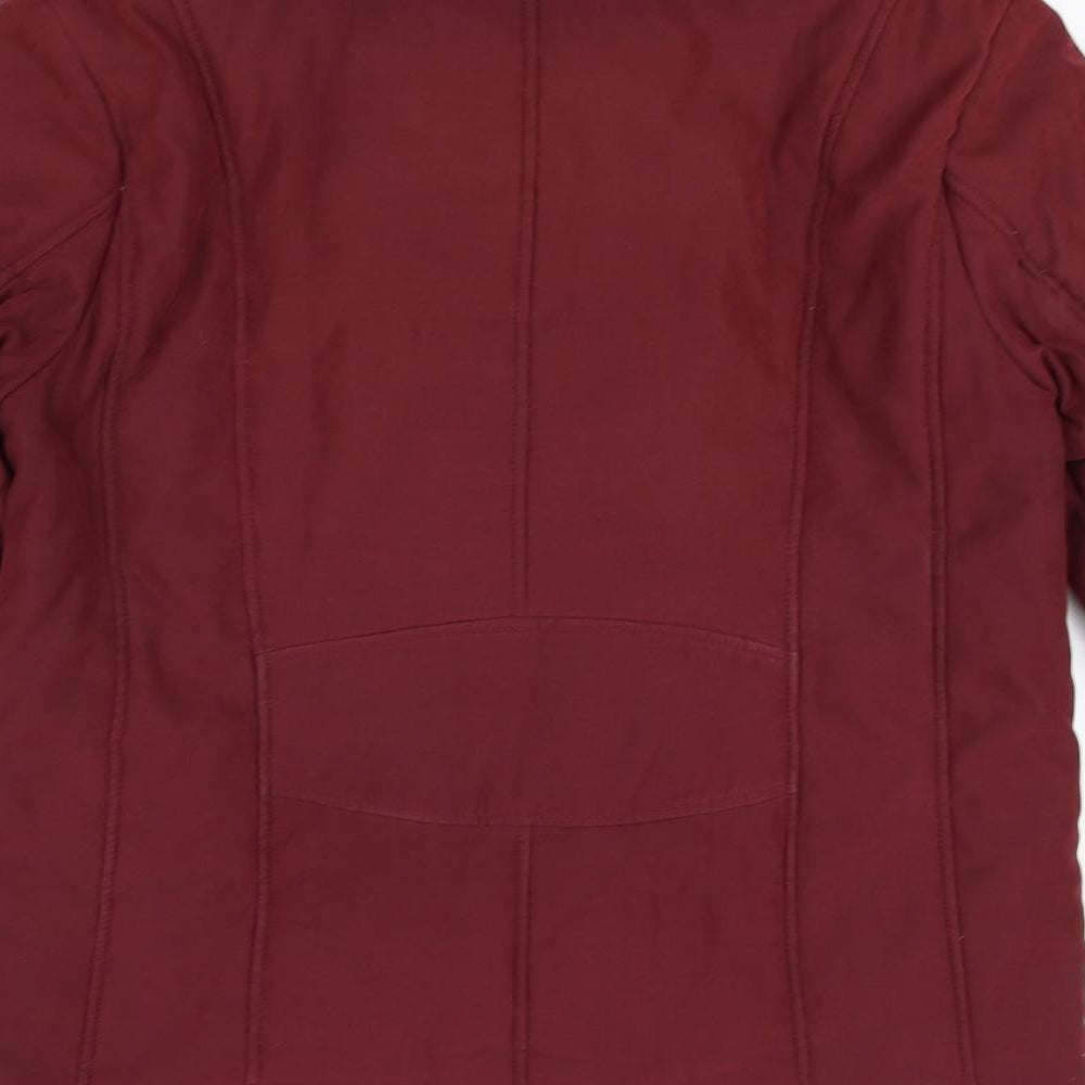 Felicitas Womens Purple   Jacket  Size 20