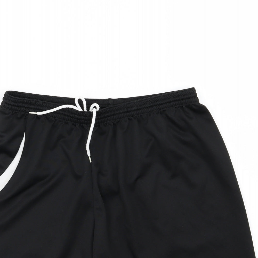 errea Mens Black   Sweat Shorts Size L