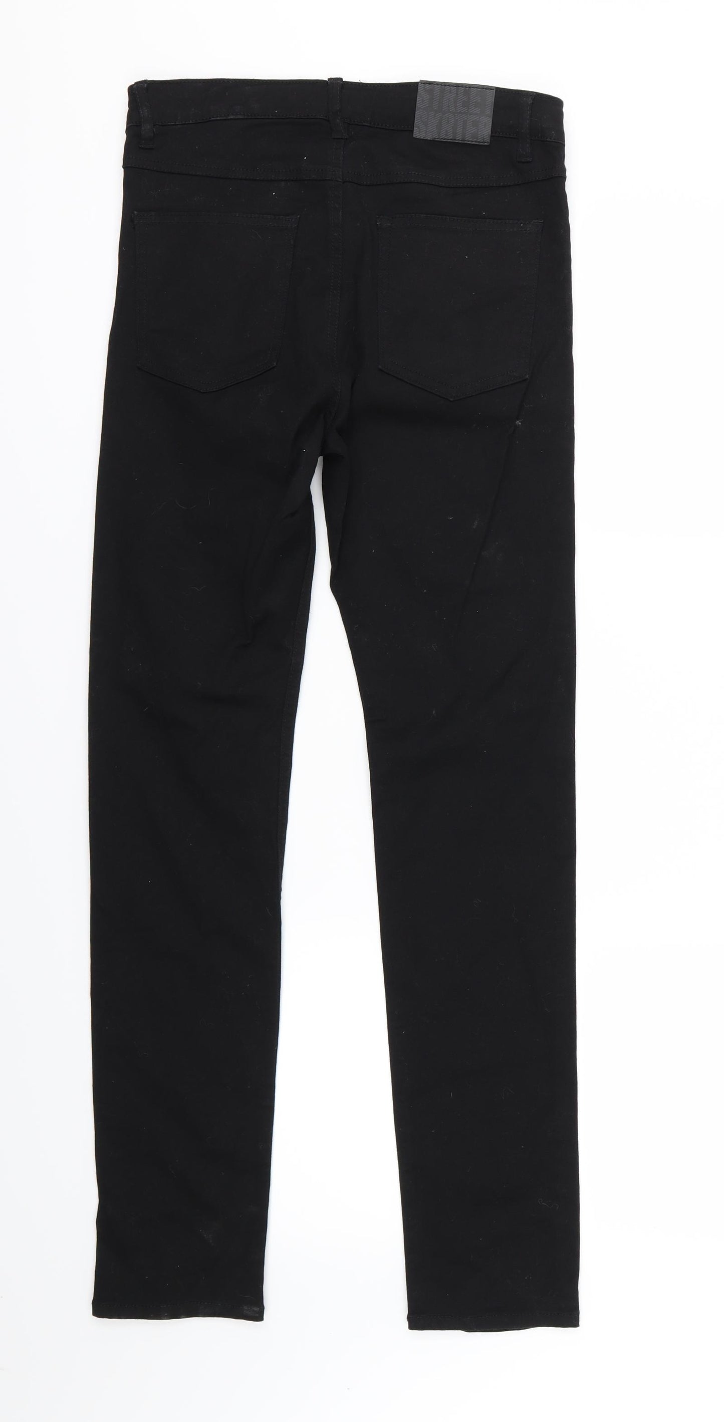 H&M Boys Black  Denim Straight Jeans Size 14 Years