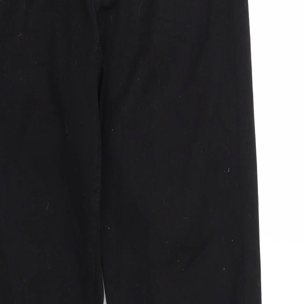 H&M Boys Black  Denim Straight Jeans Size 14 Years