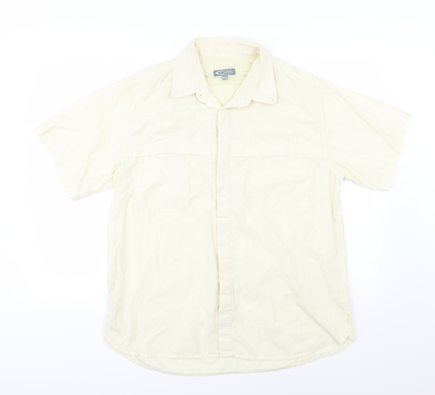 Gelert Mens Beige    Button-Up Size M