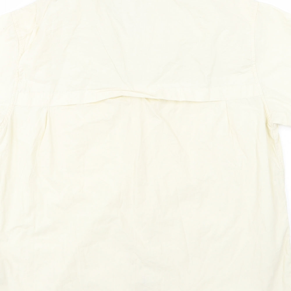 Gelert Mens Beige    Button-Up Size M