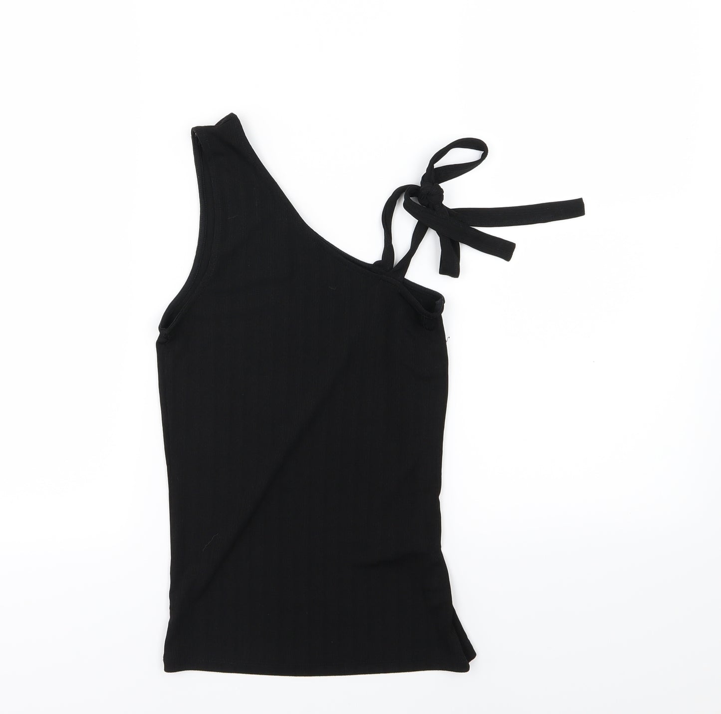 New Look Womens Black   Basic Tank Size 8