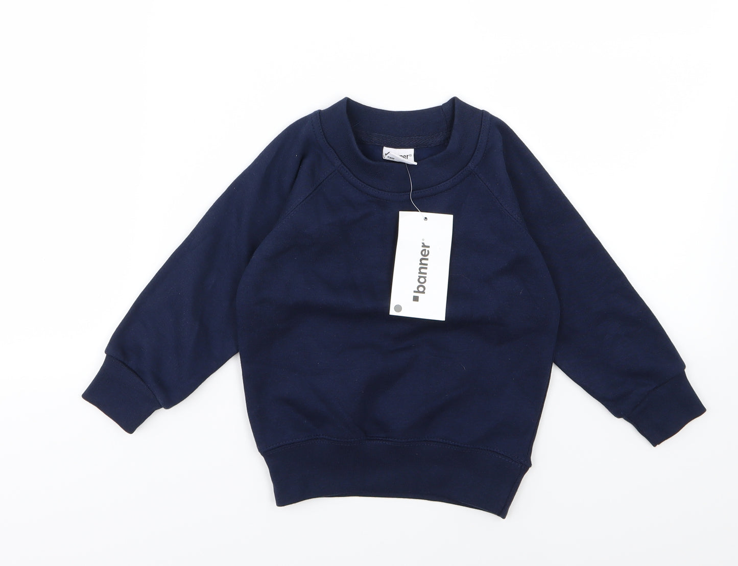 Banner Boys Blue  Jersey Pullover Sweatshirt Size 2 Years