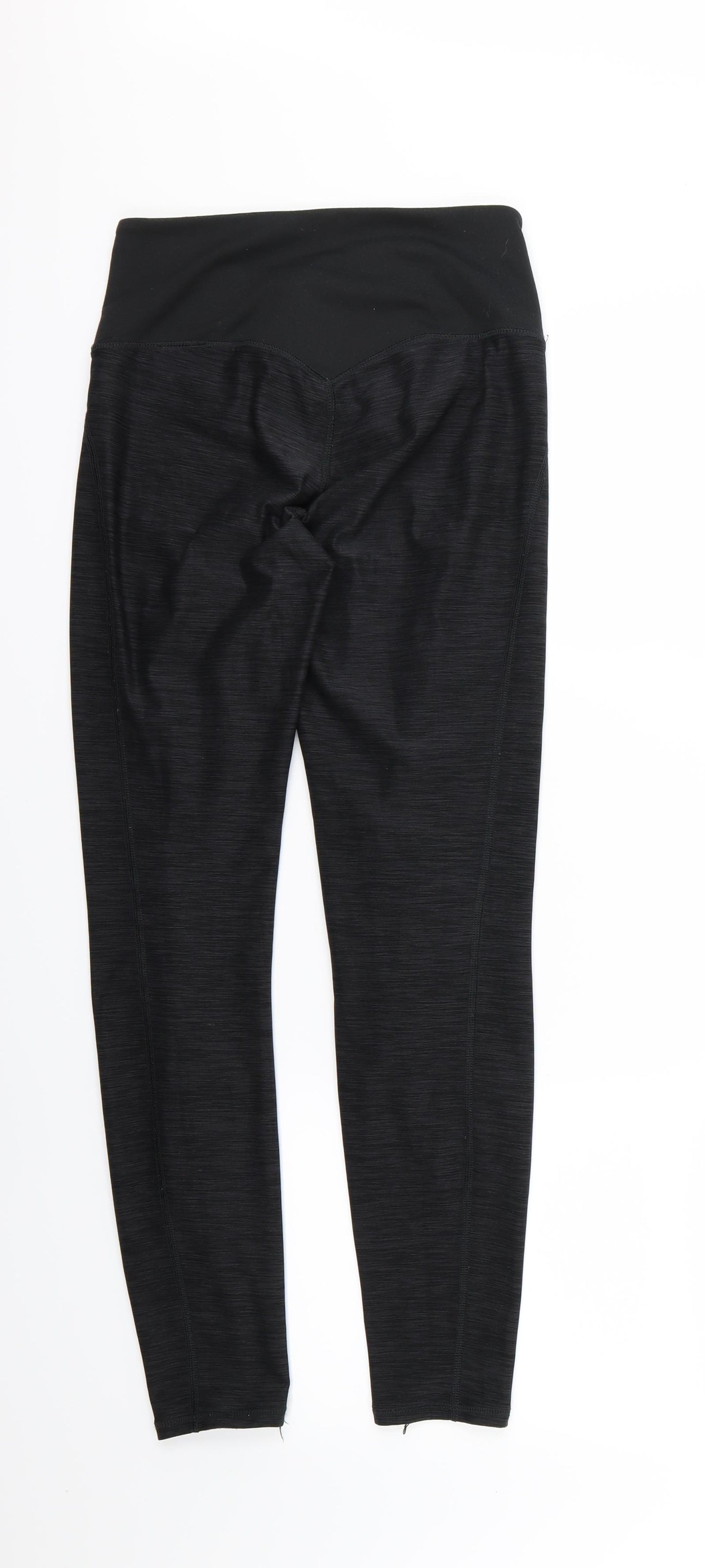 H&M Womens Black   Compression Leggings Size S L27 in