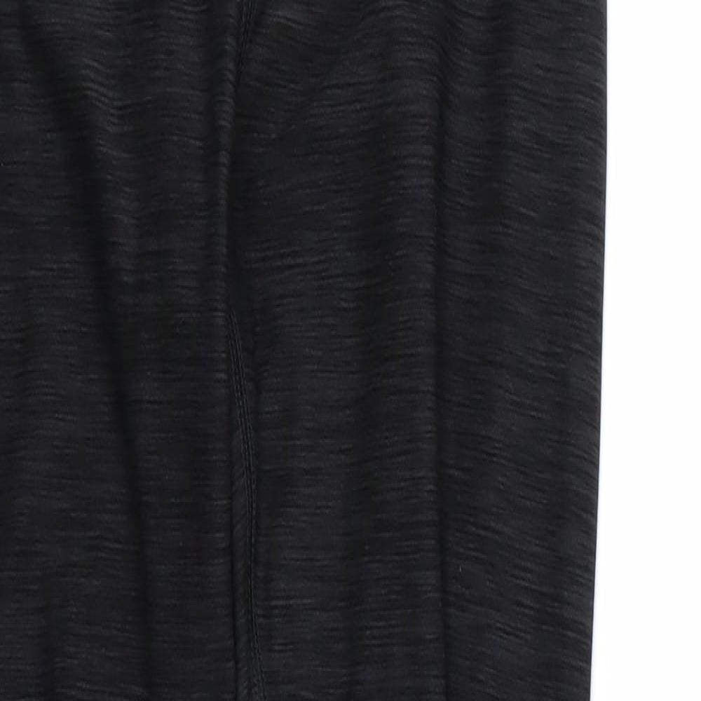H&M Womens Black   Compression Leggings Size S L27 in