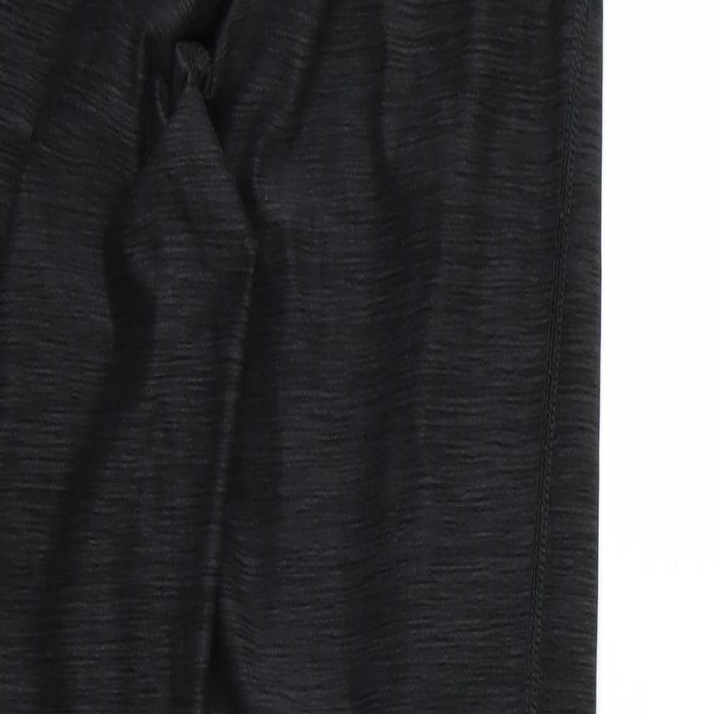 H&M Womens Black   Compression Leggings Size S L27 in