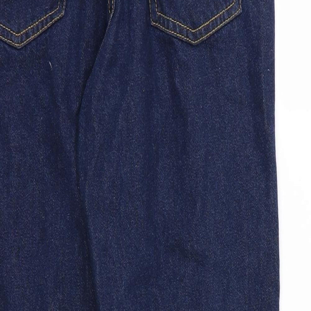 Shana Womens Blue  Denim Straight Jeans Size 8 L28 in