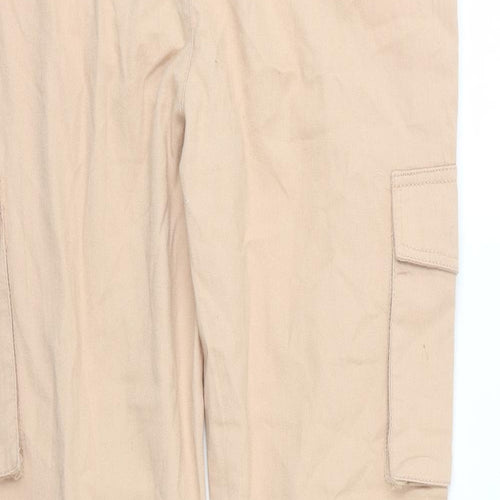 Primark Womens Pink  Denim Straight Jeans Size 10 L27 in - Cargo