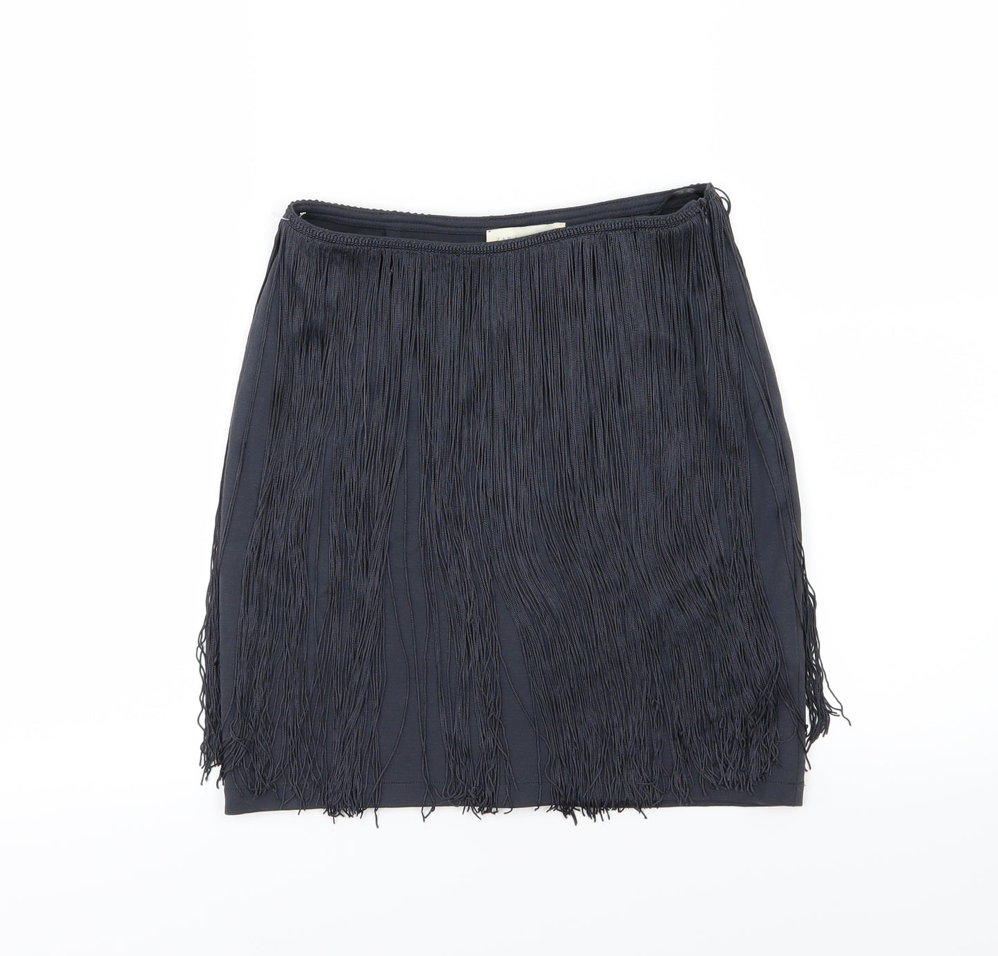 Zara Womens Blue   A-Line Skirt Size S