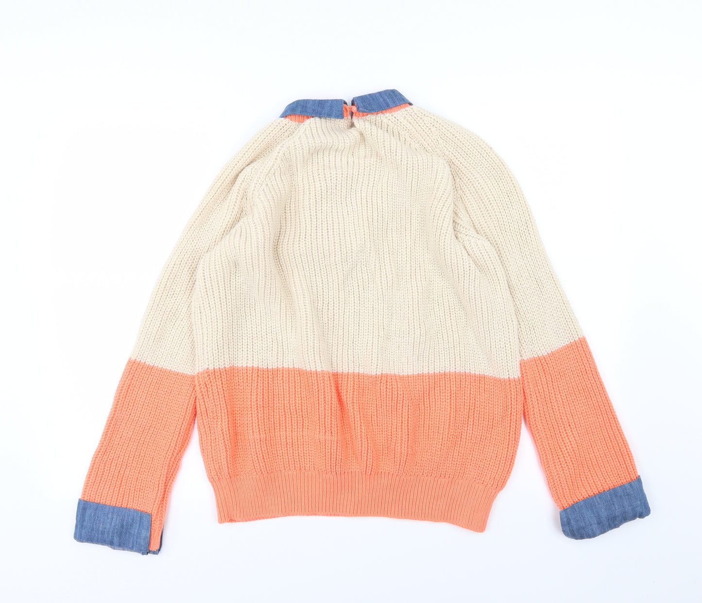 George Womens Multicoloured Striped Knit Pullover Jumper Size 18