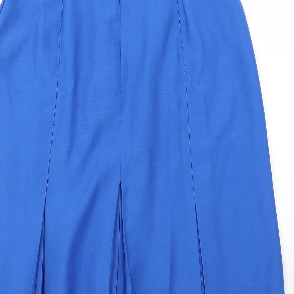 Marks and Spencer Womens Blue   A-Line Skirt Size 16
