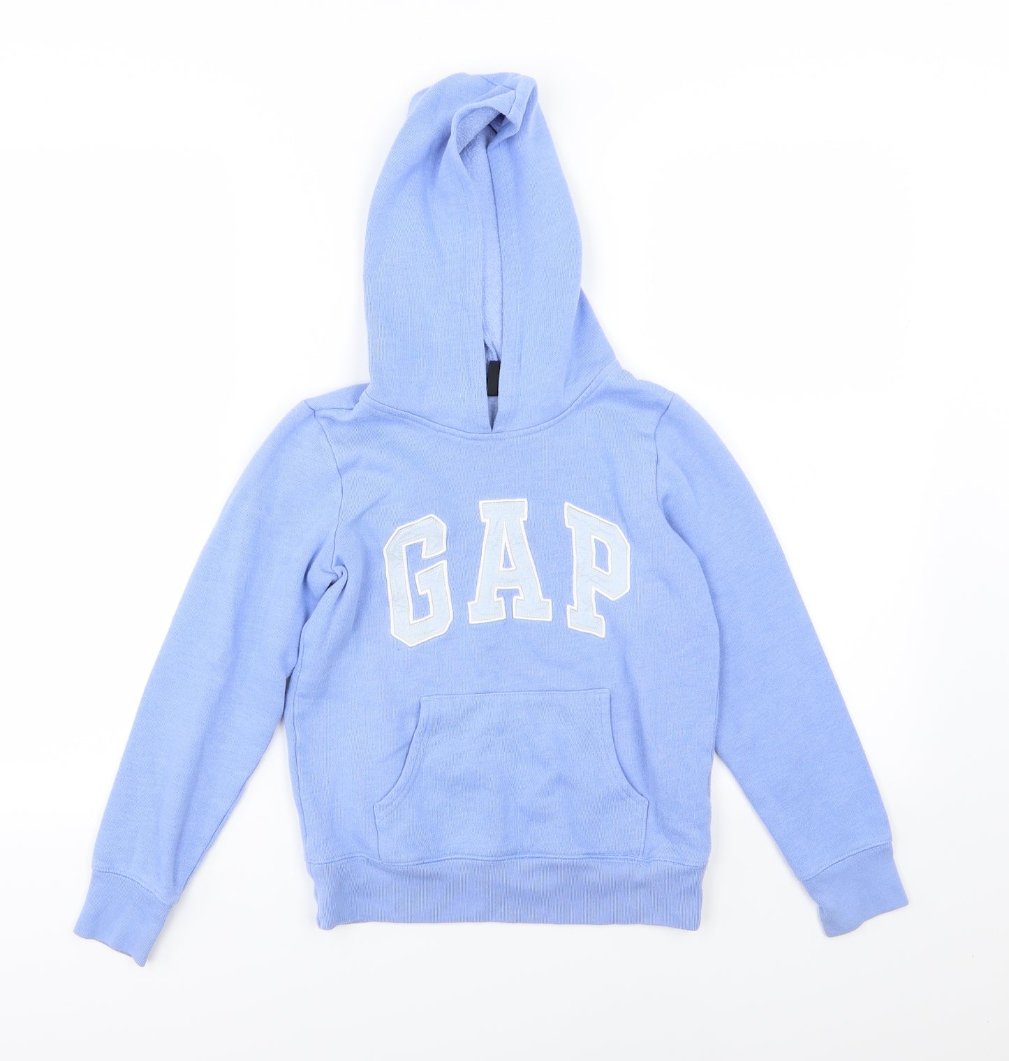 Gap Girls Blue  Jersey Pullover Hoodie Size 10-11 Years