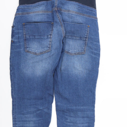 Blooming Marvellous Womens Blue  Denim Cropped Jeans Size 12 L22 in